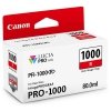Canon oryginalny ink / tusz PFI-1000 R, 0554C001, red, 5355s, 80ml, -